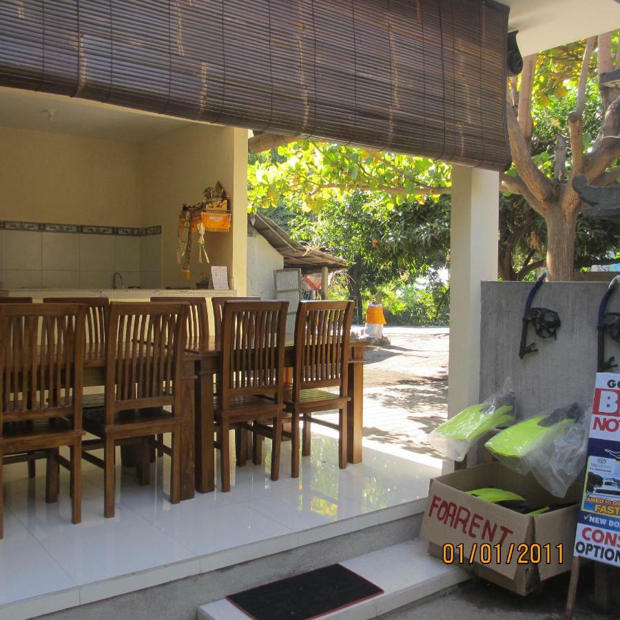 Pondok Aldi Hostel Amed Eksteriør bilde